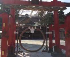 箭弓稲荷神社茅の輪