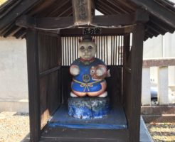 住吉神社の猫恵比寿天