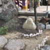 高木神社はスカイツリーやタワマンだけでなく裏に地蔵尊を祀るお寺があった