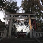 居木神社の坂